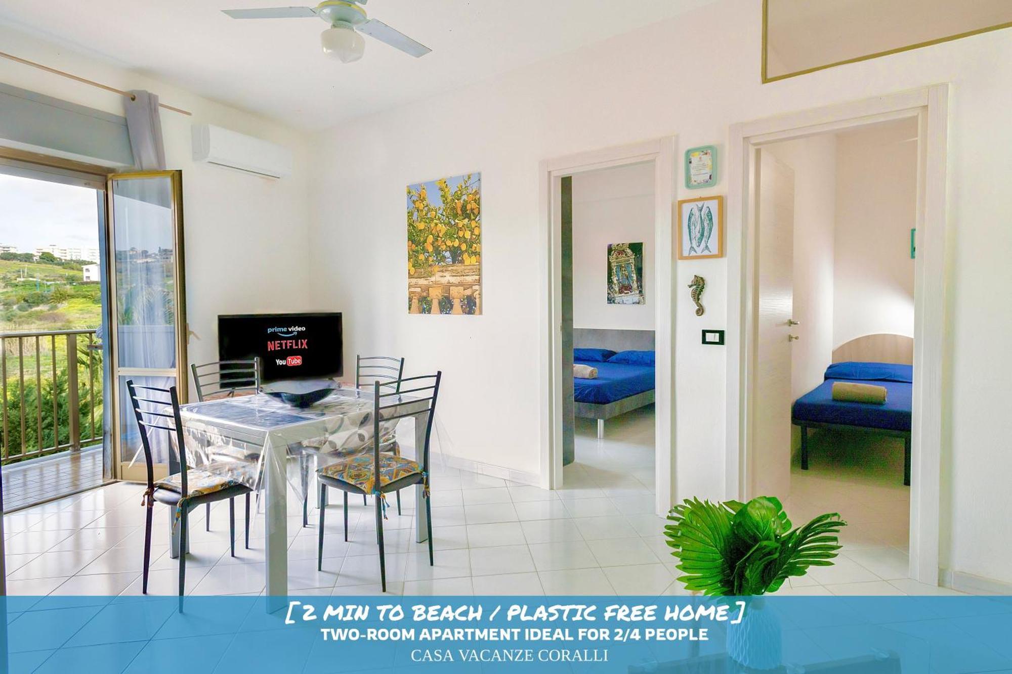 !!! 2 Min Dalla Spiaggia !!! - Casa Vacanze Coralli Sciacca Ngoại thất bức ảnh
